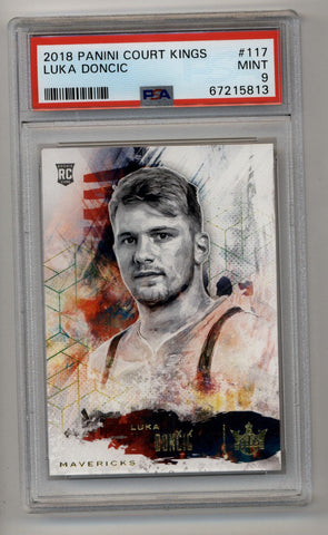 Luka Doncic 2018-19 Court Kings #117 Rookie PSA 9 Mint