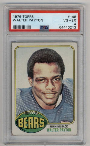 Walter Payton 1976 Topps #148 Rookie PSA 4 Very Good Excellent 0213