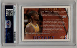Kobe Bryant 1996-97 Topps #138 Rookie PSA 10 Gem Mint 2342