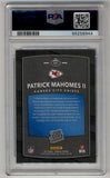Patrick Mahomes 2017 Donruss #327 Rated Rookie RC PSA 9 Mint 6944