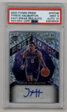 Tyrese Haliburton 2020-21 Panini Prizm Fast Break Rookie Auto PSA 9 Mint 10 Auto