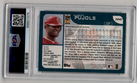  2001 Topps Traded Baseball #T247 Albert Pujols Rookie