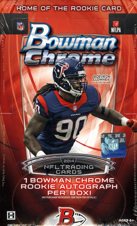 2014 Bowman Chrome Hobby Football Box