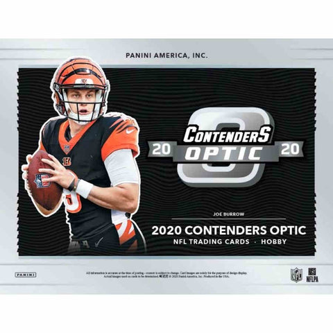 2020 Panini Contenders Optic Football Hobby  - 10 Box Inner Case