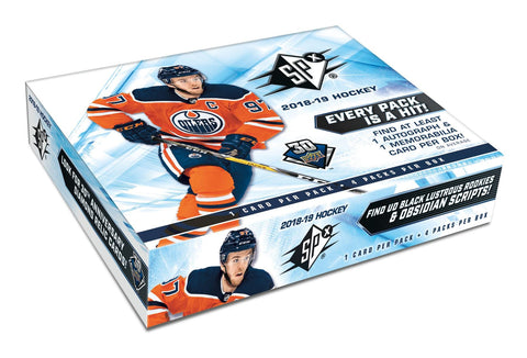 2018-19 Upper Deck SPX Hockey 20-box Master Case