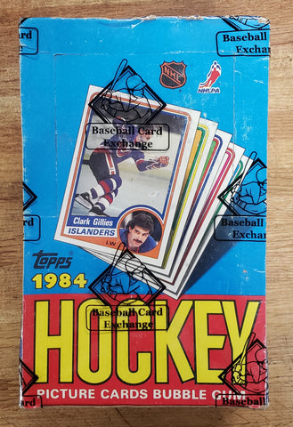 1984-85 Topps Hockey BBCE Wrapped Wax Box