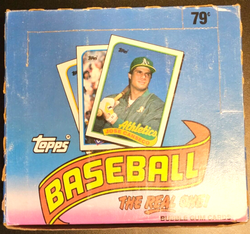 1989 Topps Baseball Cello Box