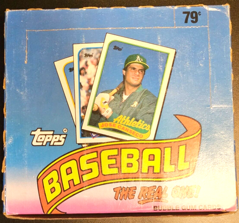 1989 Topps Baseball Cello Box
