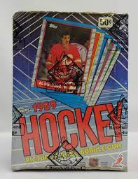 1989-90 Topps Hockey Box - BBCE Wrapped