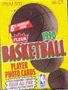 1990-91 Fleer Basketball BBCE Wrapped Box - FASC