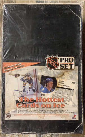 1991-92 Pro Set Series 1 Hockey Box