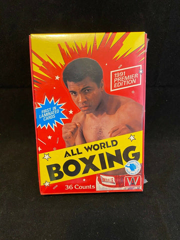 1991 All World Boxing Sealed Box