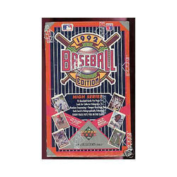 1992 Upper Deck High Series Baseball Box