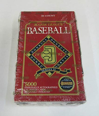 1992 Donruss Series 1 Baseball Box