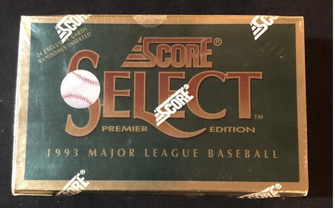 1993 Score Select Baseball Box