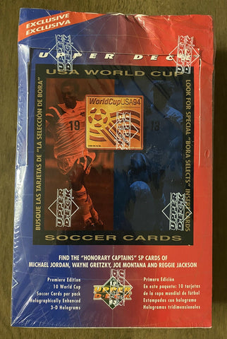 1993 Upper Deck World Cup Soccer Box