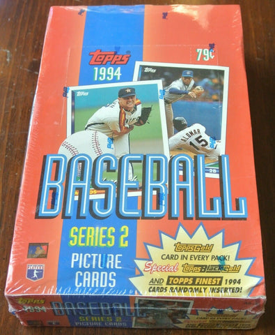 1994 Topps Baseball Series 2 Baseball Box