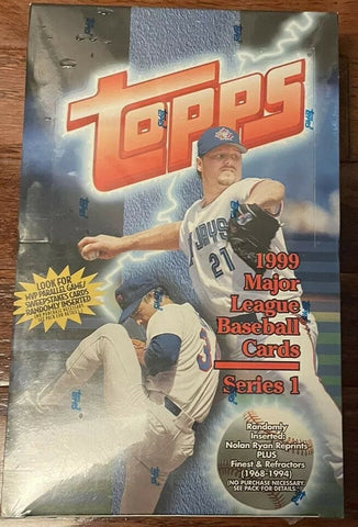 1999 Topps Baseball Series 1 Retail Box