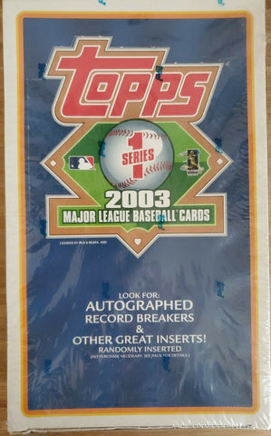 2003 Topps Baseball Series 1 Retail Box