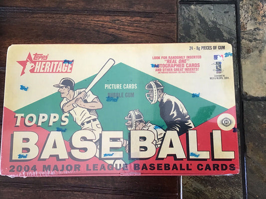 2004 Topps Heritage Baseball Hobby Box