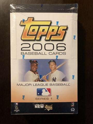 2006 Topps Baseball Series 1 Retail Box