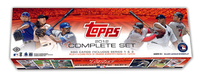 2012 Topps Baseball Factory Set (Red Box)