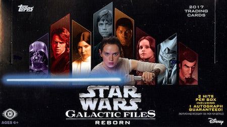 2018 Topps Star Wars Galactic Files Hobby Box