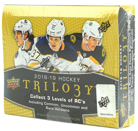 2018-19 Upper Deck Trilogy Hockey Box