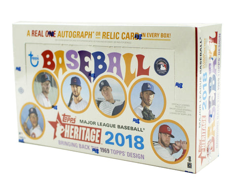 2018 Topps Heritage Baseball Box