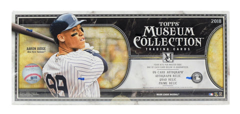 2018 Topps Museum Collection Baseball Pack