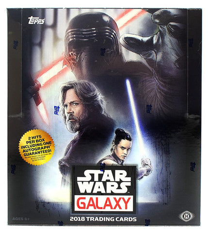 2018 Topps Star Wars Galaxy Hobby Box