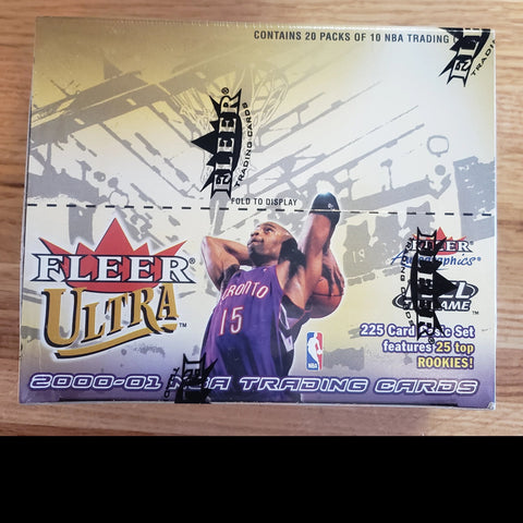 2000-01 Fleer Ultra Basketball Retail Box