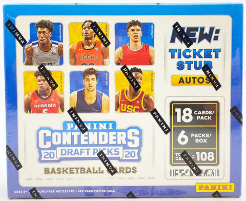 2020-21 Panini Contenders Draft Picks Collegiate Basketball Box