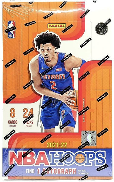 2021-22 Panini Hoops Basketball Hobby Box – Three Stars Sportscards