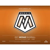 2021 Panini Mosaic Baseball Hobby Box -12 Box Case