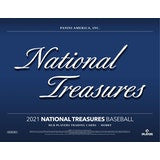 2021 Panini National Treasures Baseball Hobby Box - 4 Box Case