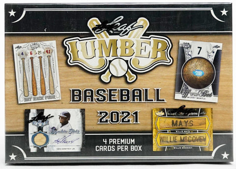 2021 Leaf Lumber Baseball Hobby Box