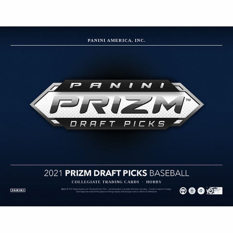 2021 Panini Prizm Draft Picks Collegiate Baseball Hobby Box