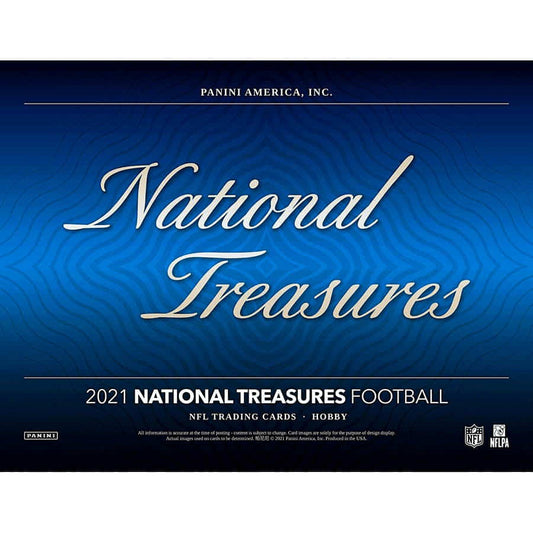 2021 Panini National Treasures Football Hobby Box - 4 Box Case