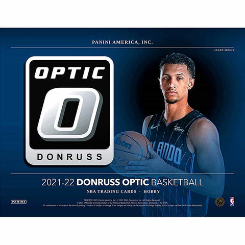 2021-22 Panini Donruss Optic Basketball Hobby Box -12 Box Case
