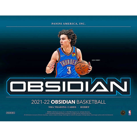 2021-22 Panini Obsidian Basketball Hobby Box -12 Box Case