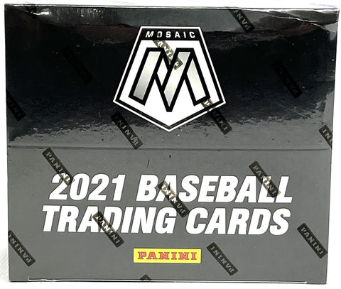 2021 Panini Mosaic Quick Pitch Baseball Hobby Box
