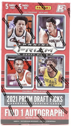 2021 Panini Prizm Draft Picks Collegiate Basketball Hybrid Hobby Box