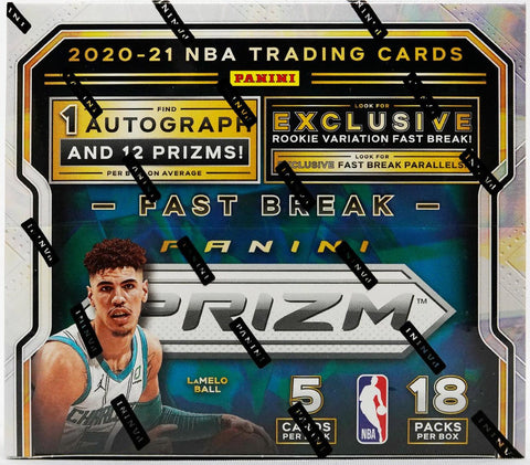 2020-21 Panini Prizm Fast Break Basketball Hobby Box