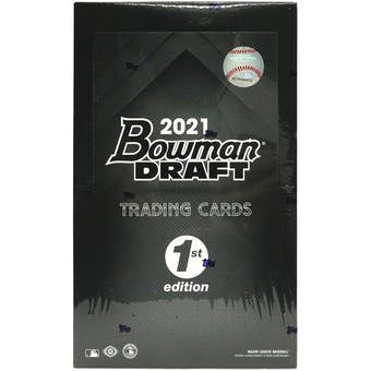 2021 Bowman Draft 1st Edition Baseball Hobby Box