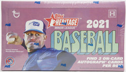 2021 Topps Heritage Minor League Hobby Box