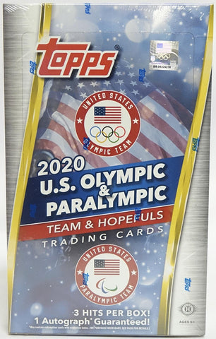 2021 Topps US Olympic & Paralympic Team and Hopefuls Hobby Box