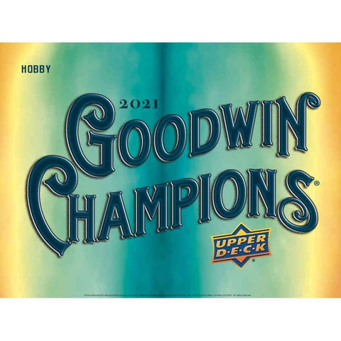 2021 Upper Deck Goodwin Champions Hobby Box