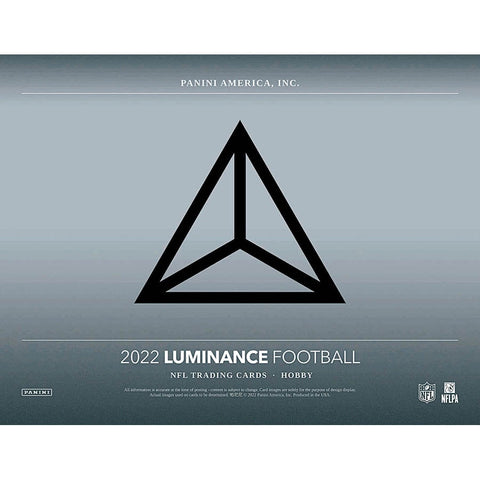 2022 Panini Luminance Football Hobby Box - 12 Box Case