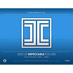 2022-23 Panini Impeccable Soccer Hobby Box - 3 Box Case
